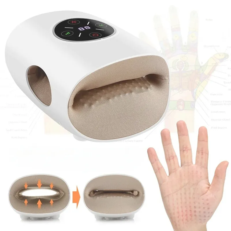 Welnax NeuroEase Pro — heated air-compression hand massager